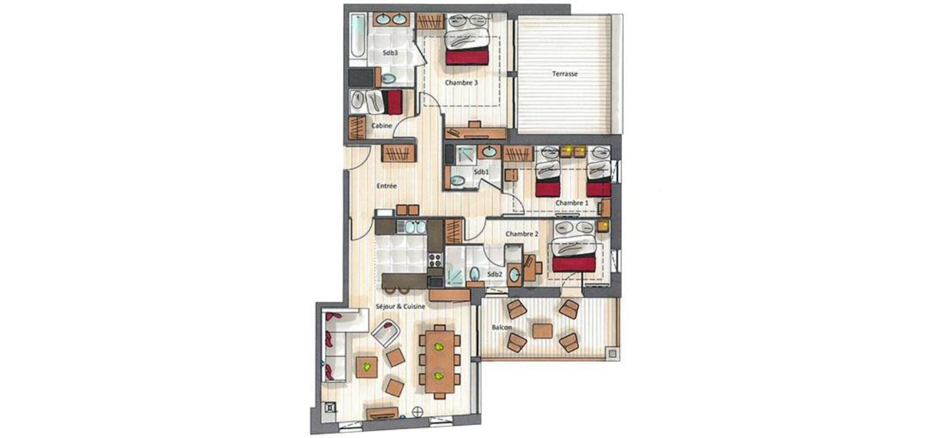 Keystone Lodge By Alpine Resorts Courchevel Quarto foto
